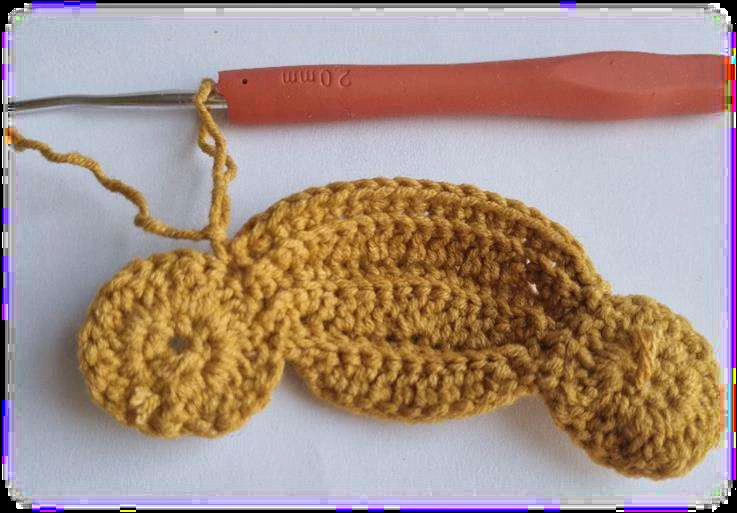 Snail Amigurumi visual from source page 10