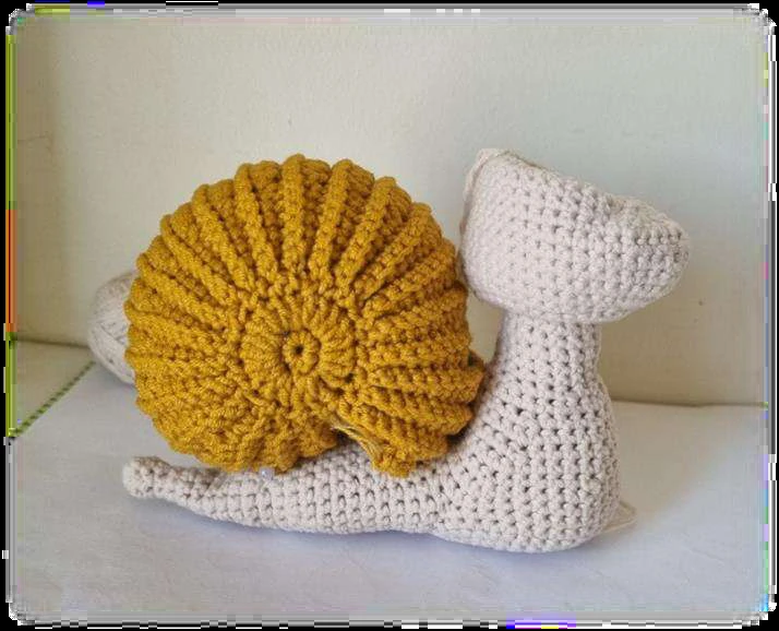 Snail Amigurumi visual from source page 16
