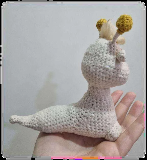 Snail Amigurumi visual from source page 17