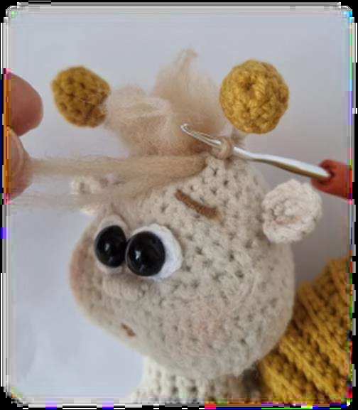 Snail Amigurumi visual from source page 20