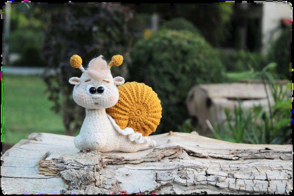 Snail Amigurumi visual from source page 20