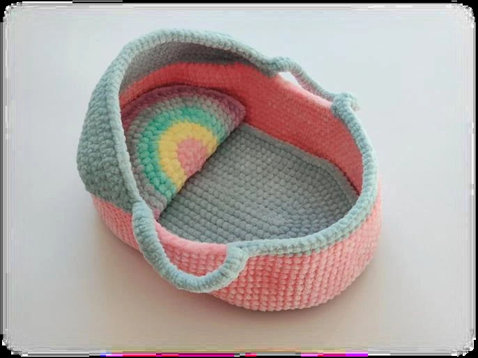 Baby in basket visual from source page 7