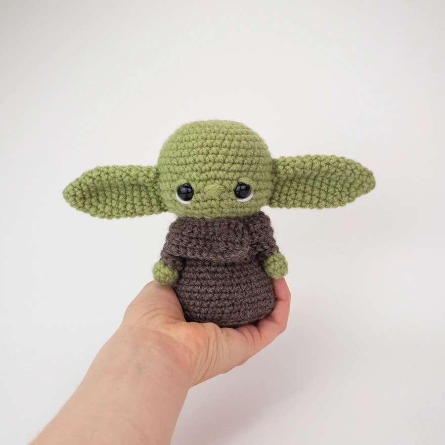 Baby Yoda inspired fan art visual from source page 5