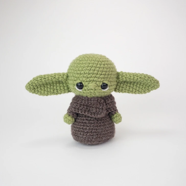 Baby Yoda inspired fan art visual from source page 5