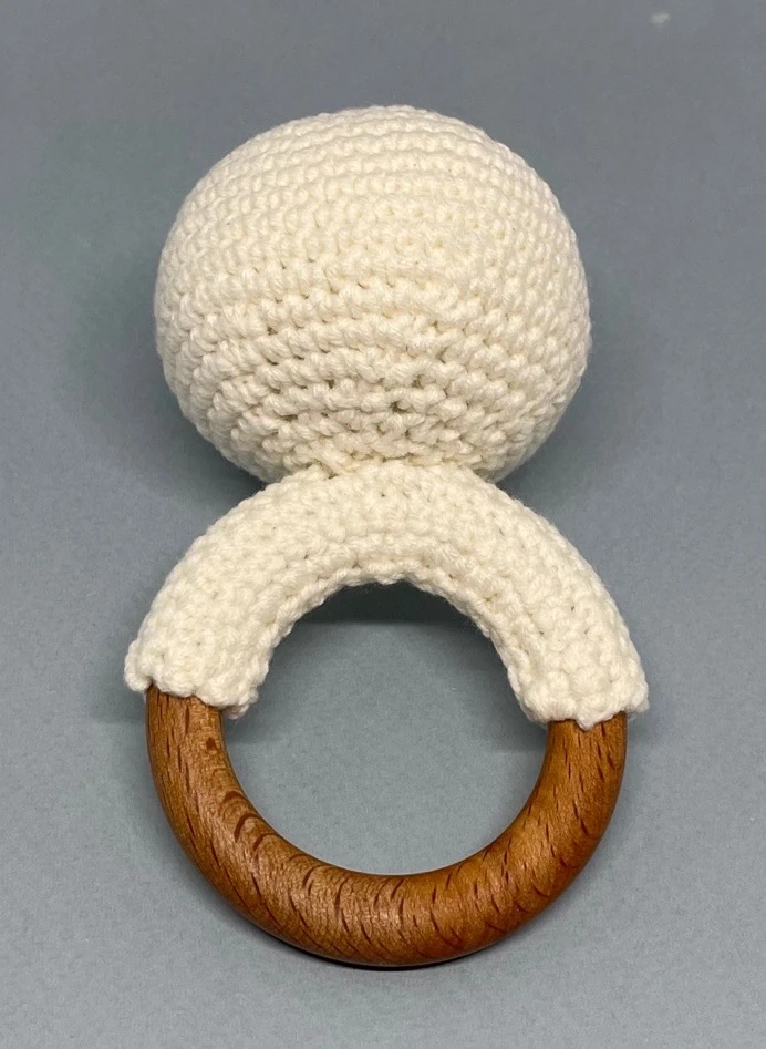 Bunny Rattle with Teether Ring visual from source page 9