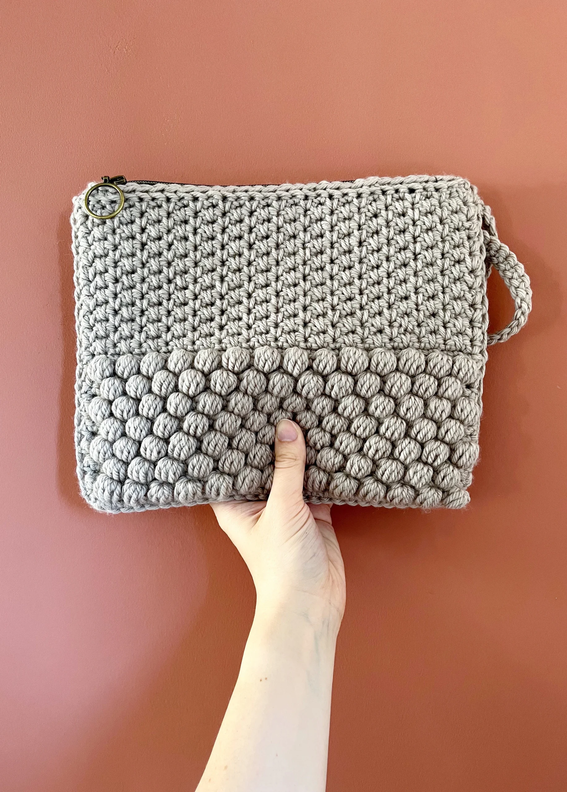 Bobble Clutch Bag