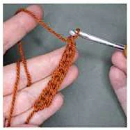 Boho granny square bag visual from source page 11