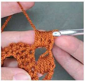 Boho granny square bag visual from source page 12