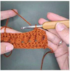 Boho granny square bag visual from source page 13