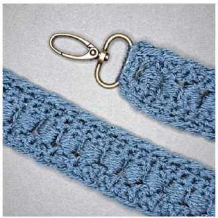 Boho granny square bag visual from source page 14