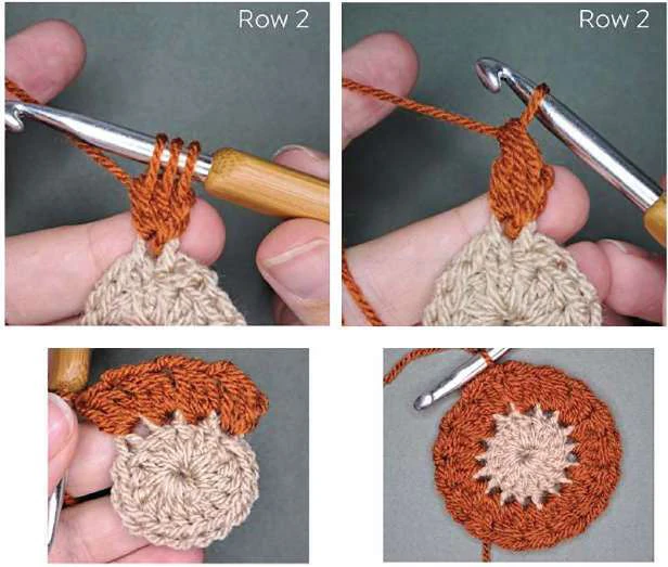 Boho granny square bag visual from source page 4