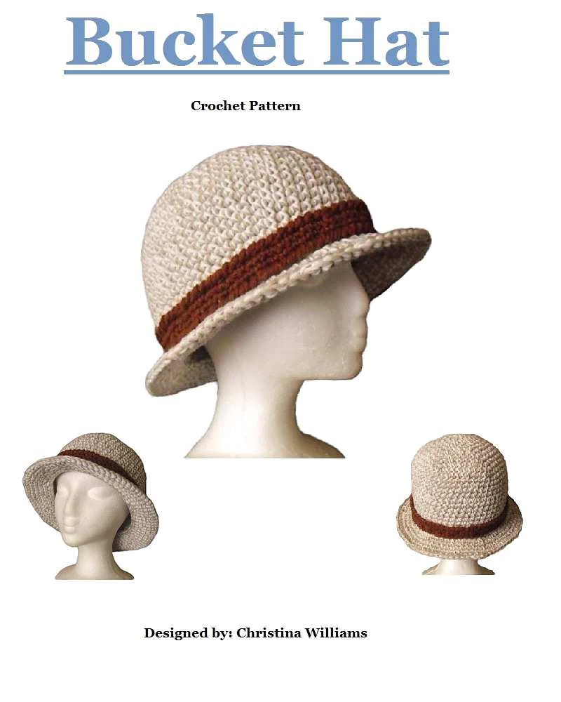 Bucket Hat with Straight Brim