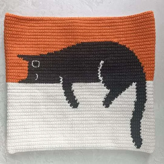 Cat bag crochet visual from source page 17