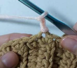 Colorblock Cardigan visual from source page 12