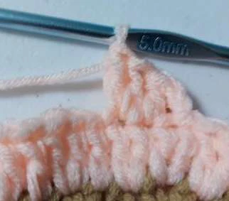 Colorblock Cardigan visual from source page 12