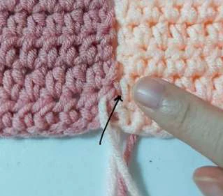 Colorblock Cardigan visual from source page 17