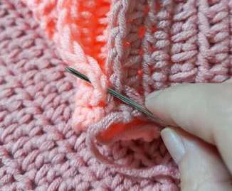 Colorblock Cardigan visual from source page 19