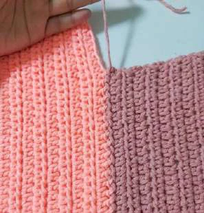 Colorblock Cardigan visual from source page 19