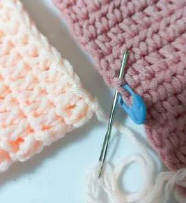 Colorblock Cardigan visual from source page 21