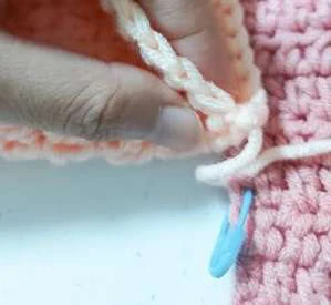 Colorblock Cardigan visual from source page 21