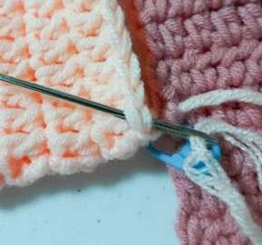 Colorblock Cardigan visual from source page 21