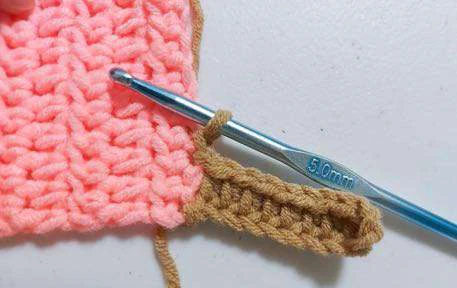 Colorblock Cardigan visual from source page 23
