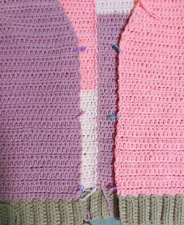 Colorblock Cardigan visual from source page 24