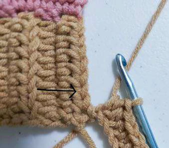 Colorblock Cardigan visual from source page 25