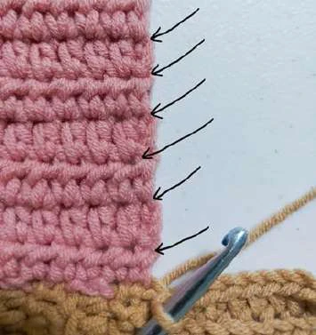 Colorblock Cardigan visual from source page 26