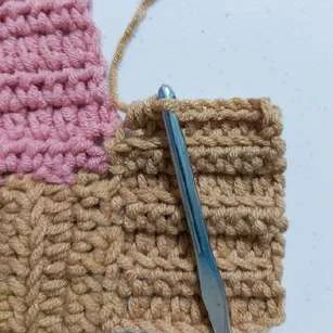Colorblock Cardigan visual from source page 26
