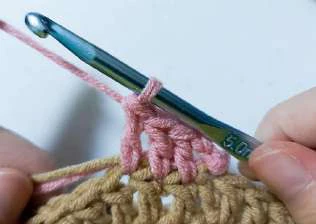 Colorblock Cardigan visual from source page 5