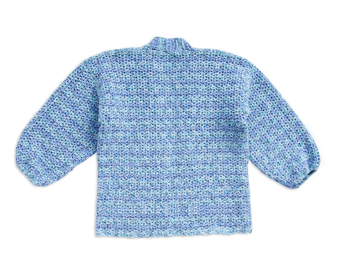 OCEAN MIX RELAXED CROCHET CARDIGAN visual from source page 4
