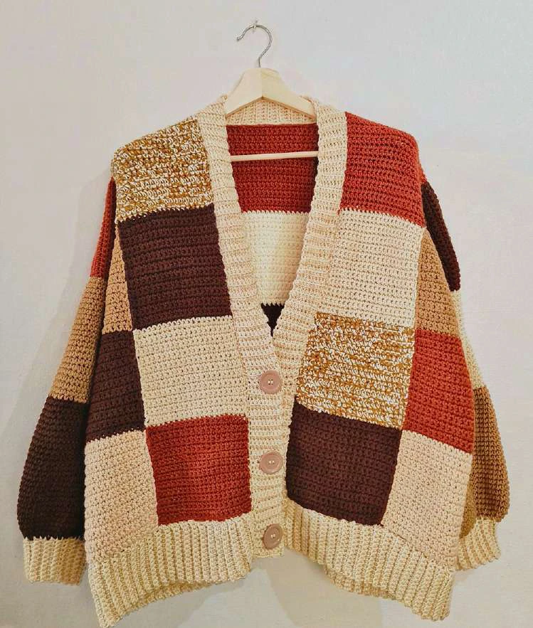Patchwork Cardigan