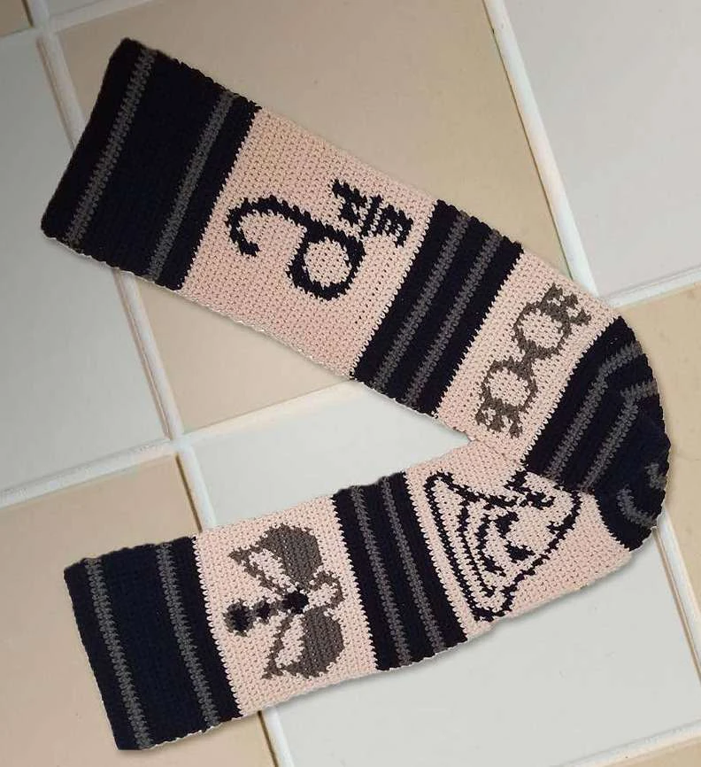 Ravenclaw scarf Pattern