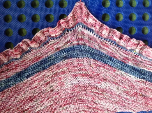 Ruffled By The Wind Shawlette visual from source page 5