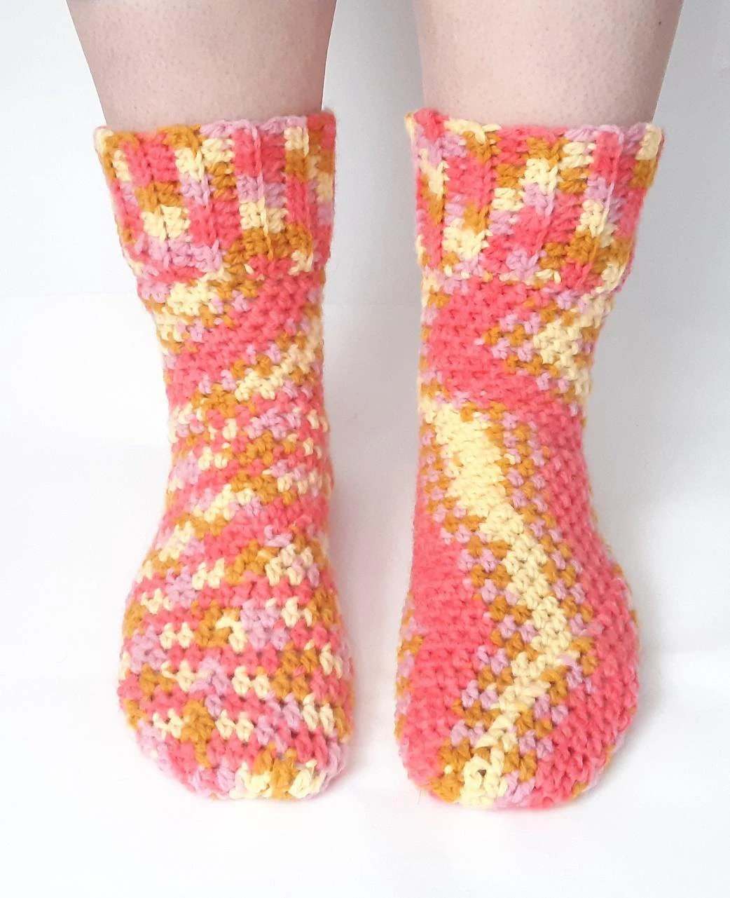 Super Simple Slipper Socks visual from source page 4