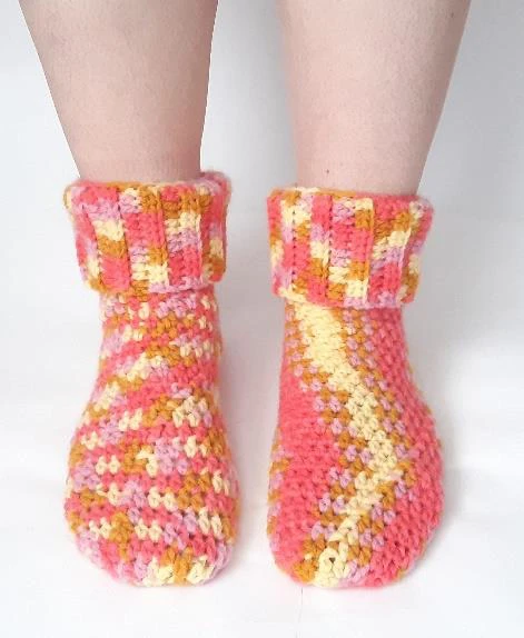 Super Simple Slipper Socks visual from source page 6
