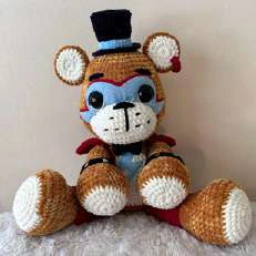 Top Hat Teddy Crochet visual from source page 1