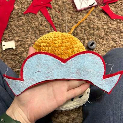 Top Hat Teddy Crochet visual from source page 20