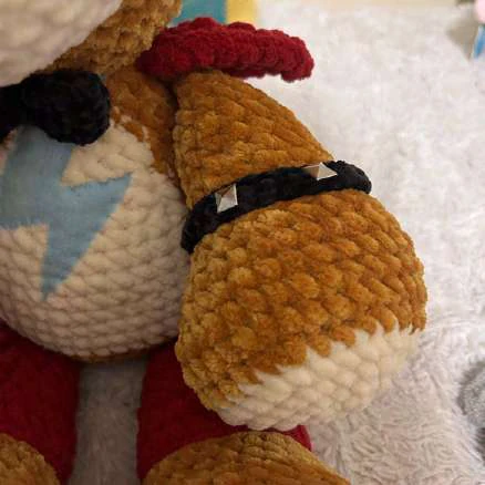Top Hat Teddy Crochet visual from source page 34