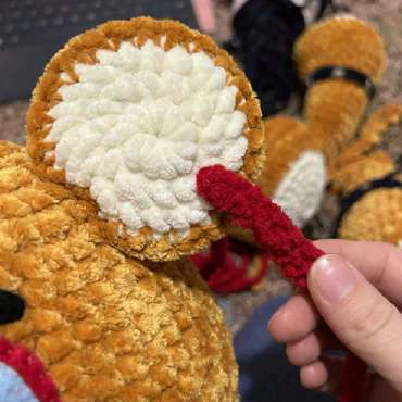 Top Hat Teddy Crochet visual from source page 34