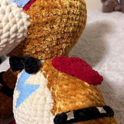 Top Hat Teddy Crochet visual from source page 36