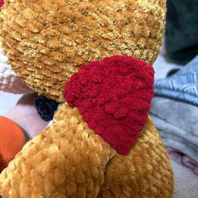 Top Hat Teddy Crochet visual from source page 36