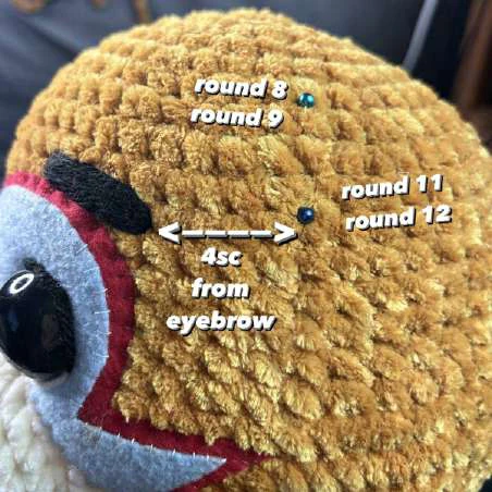 Top Hat Teddy Crochet visual from source page 38