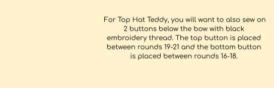 Top Hat Teddy Crochet visual from source page 40