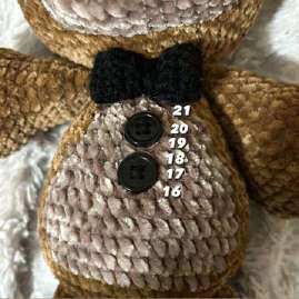 Top Hat Teddy Crochet visual from source page 40