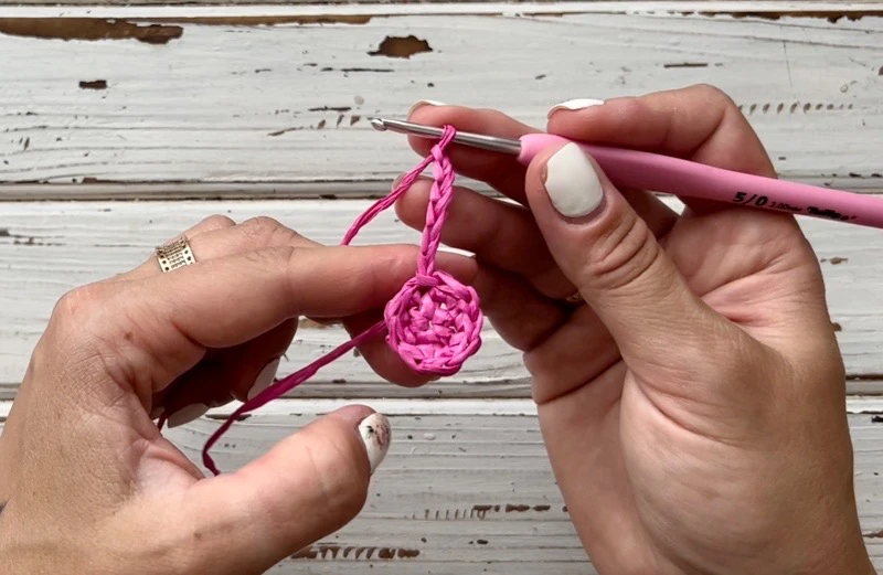 DIY Floral headband visual from source page 12