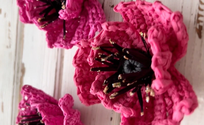 DIY Floral headband visual from source page 16