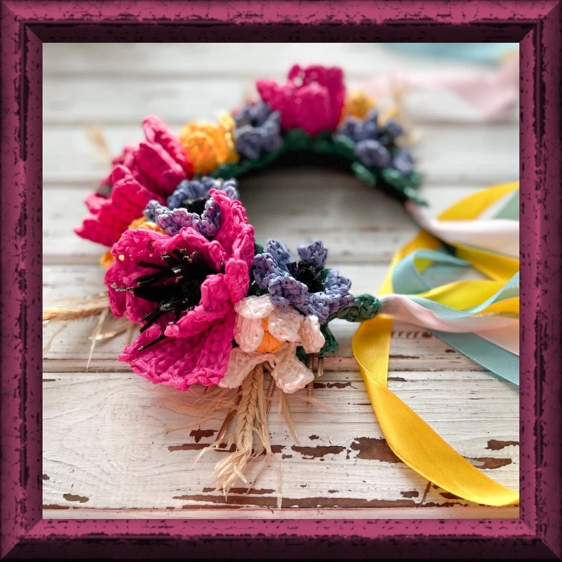 DIY Floral headband
