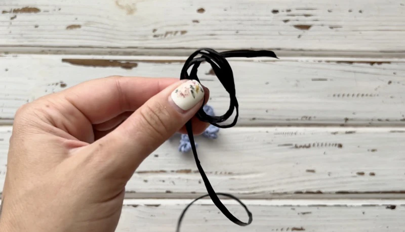 DIY Floral headband visual from source page 20